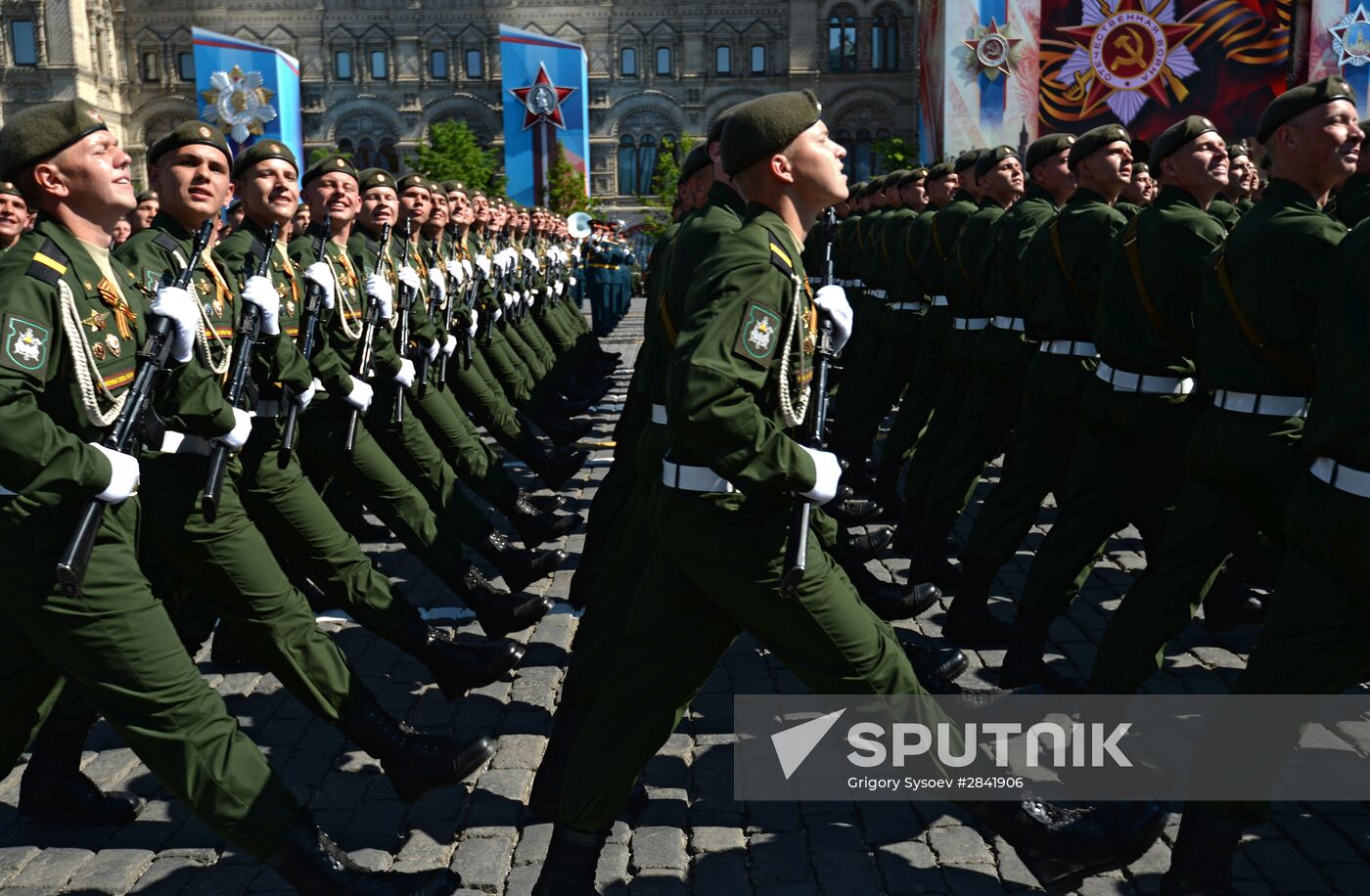 Military parade to mark 71st anniversary of Victory in 1941-1945 Great Patriotic War