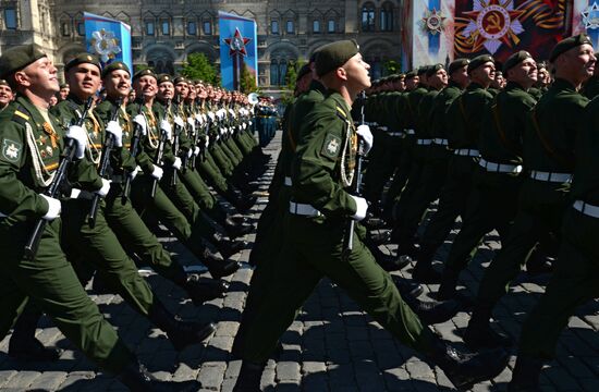 Military parade to mark 71st anniversary of Victory in 1941-1945 Great Patriotic War