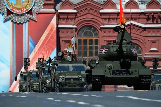 Military parade to mark 71st anniversary of Victory in 1941-1945 Great Patriotic War