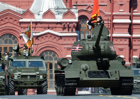 Military parade to mark 71st anniversary of Victory in 1941-1945 Great Patriotic War