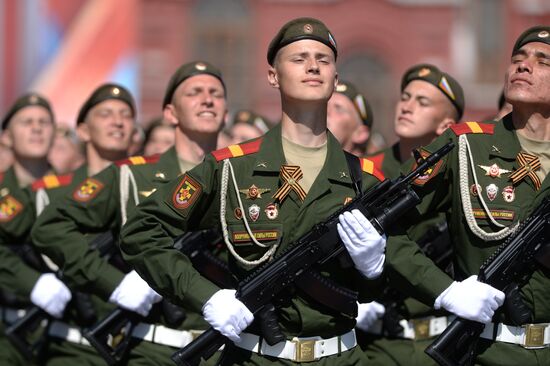 Military parade to mark 71st anniversary of Victory in 1941-1945 Great Patriotic War