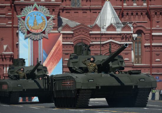 Military parade to mark 71st anniversary of Victory in 1941-1945 Great Patriotic War