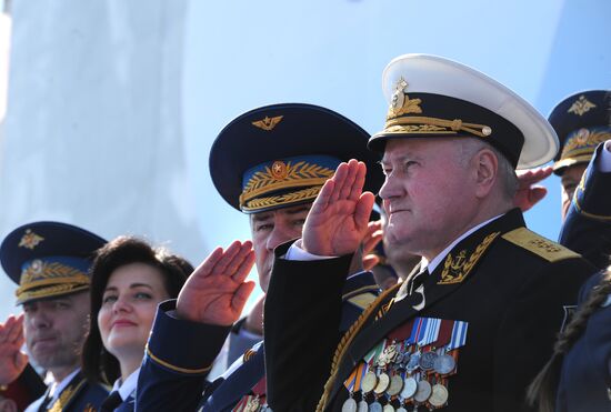 Military parade to mark 71st anniversary of Victory in 1941-1945 Great Patriotic War