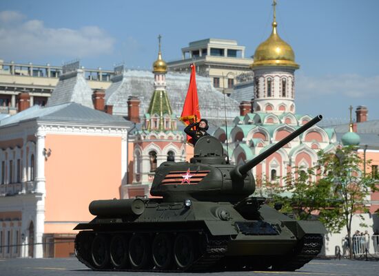 Military parade to mark 71st anniversary of Victory in 1941-1945 Great Patriotic War