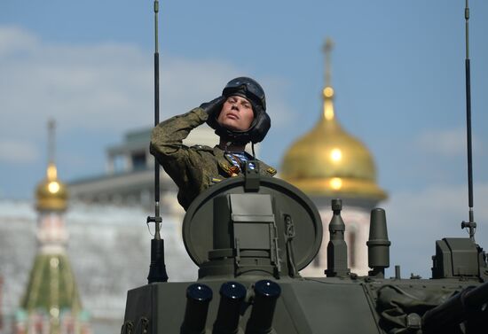 Military parade to mark 71st anniversary of Victory in 1941-1945 Great Patriotic War