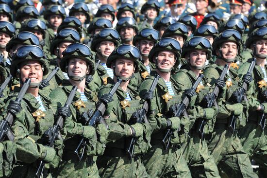 Military parade to mark 71st anniversary of Victory in 1941-1945 Great Patriotic War