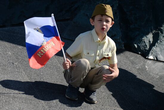 Celebration of 71st anniversary of Victory in 1941-1945 Great Patriotic War