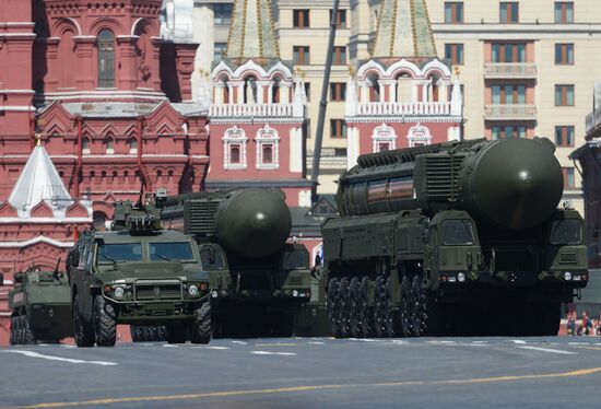 Military parade to mark 71st anniversary of Victory in 1941-1945 Great Patriotic War