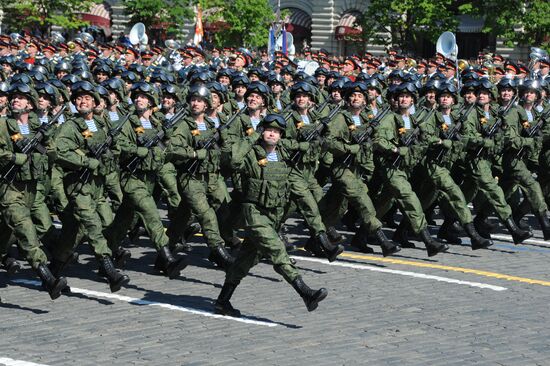 Military parade to mark 71st anniversary of Victory in 1941-1945 Great Patriotic War