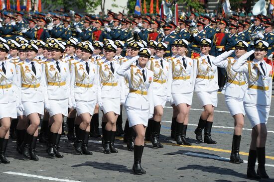 Military parade to mark 71st anniversary of Victory in 1941-1945 Great Patriotic War