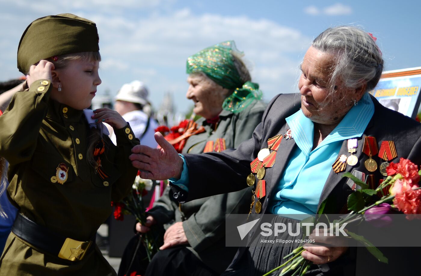 Celebration of 71st anniversary of Victory in 1941-1945 Great Patriotic War