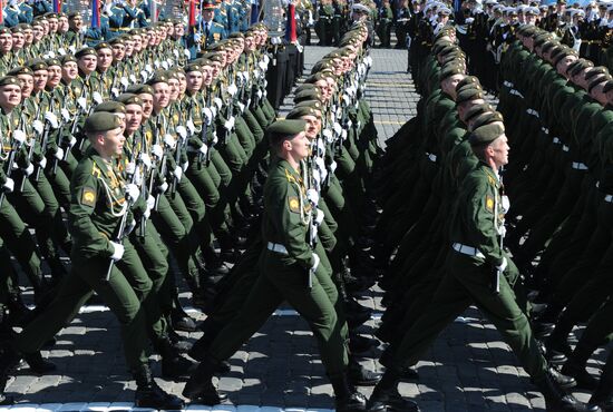 Military parade to mark 71st anniversary of Victory in 1941-1945 Great Patriotic War