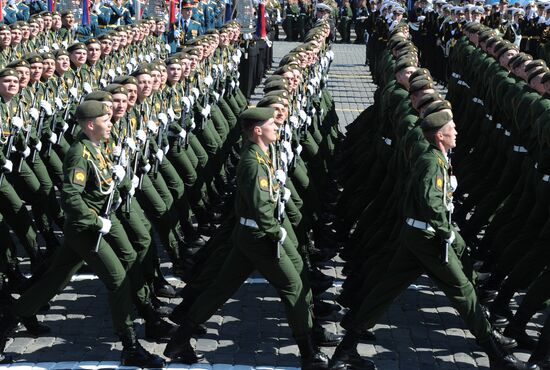 Military parade to mark 71st anniversary of Victory in 1941-1945 Great Patriotic War