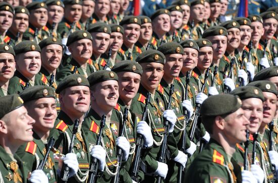 Military parade to mark 71st anniversary of Victory in 1941-1945 Great Patriotic War