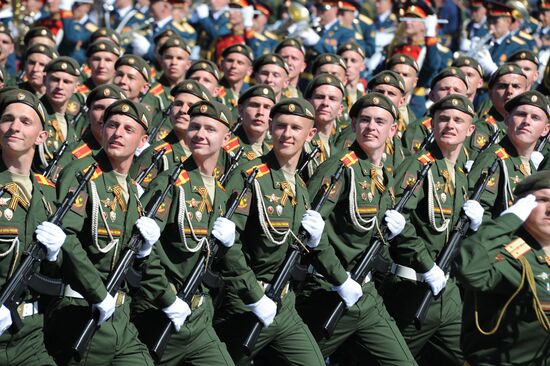 Military parade to mark 71st anniversary of Victory in 1941-1945 Great Patriotic War