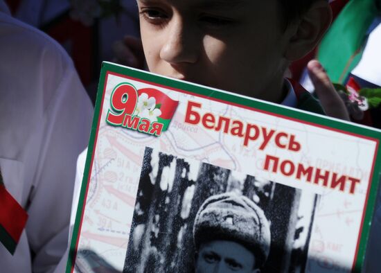 Immortal Regiment march in foreign countries