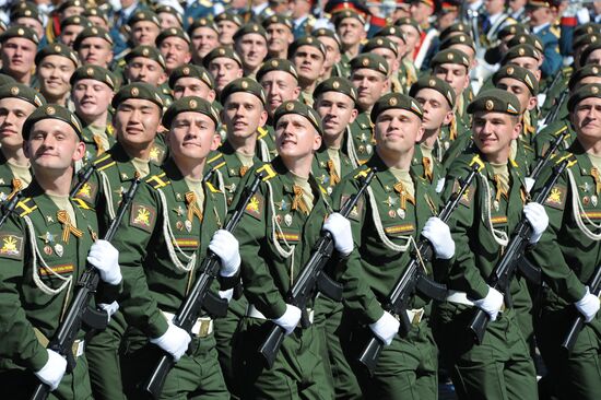 Military parade to mark 71st anniversary of Victory in 1941-1945 Great Patriotic War