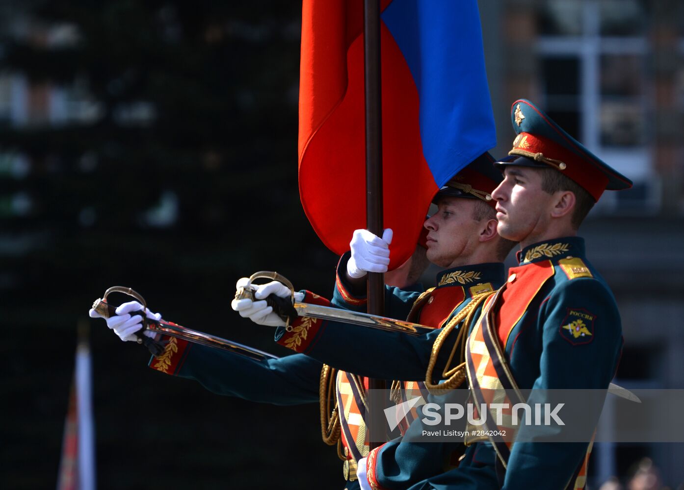 Victory Day Parade in Russian cities