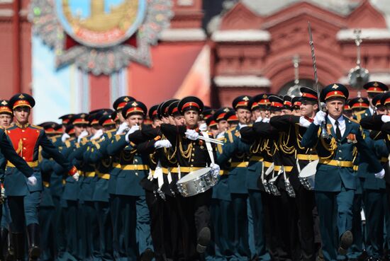 Military parade to mark 71st anniversary of Victory in 1941-1945 Great Patriotic War