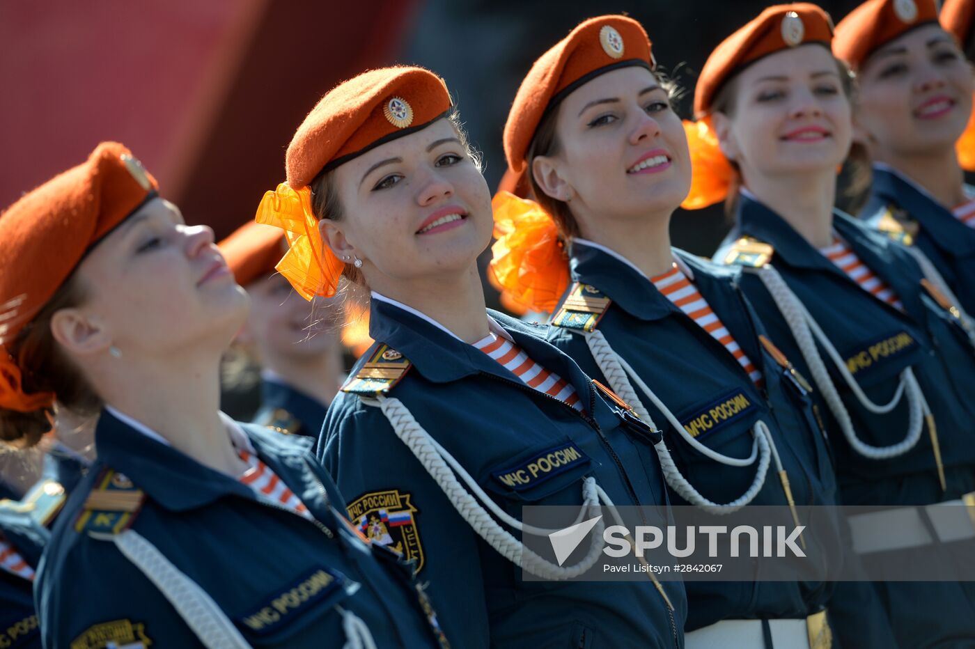 Victory Day Parade in Russian cities