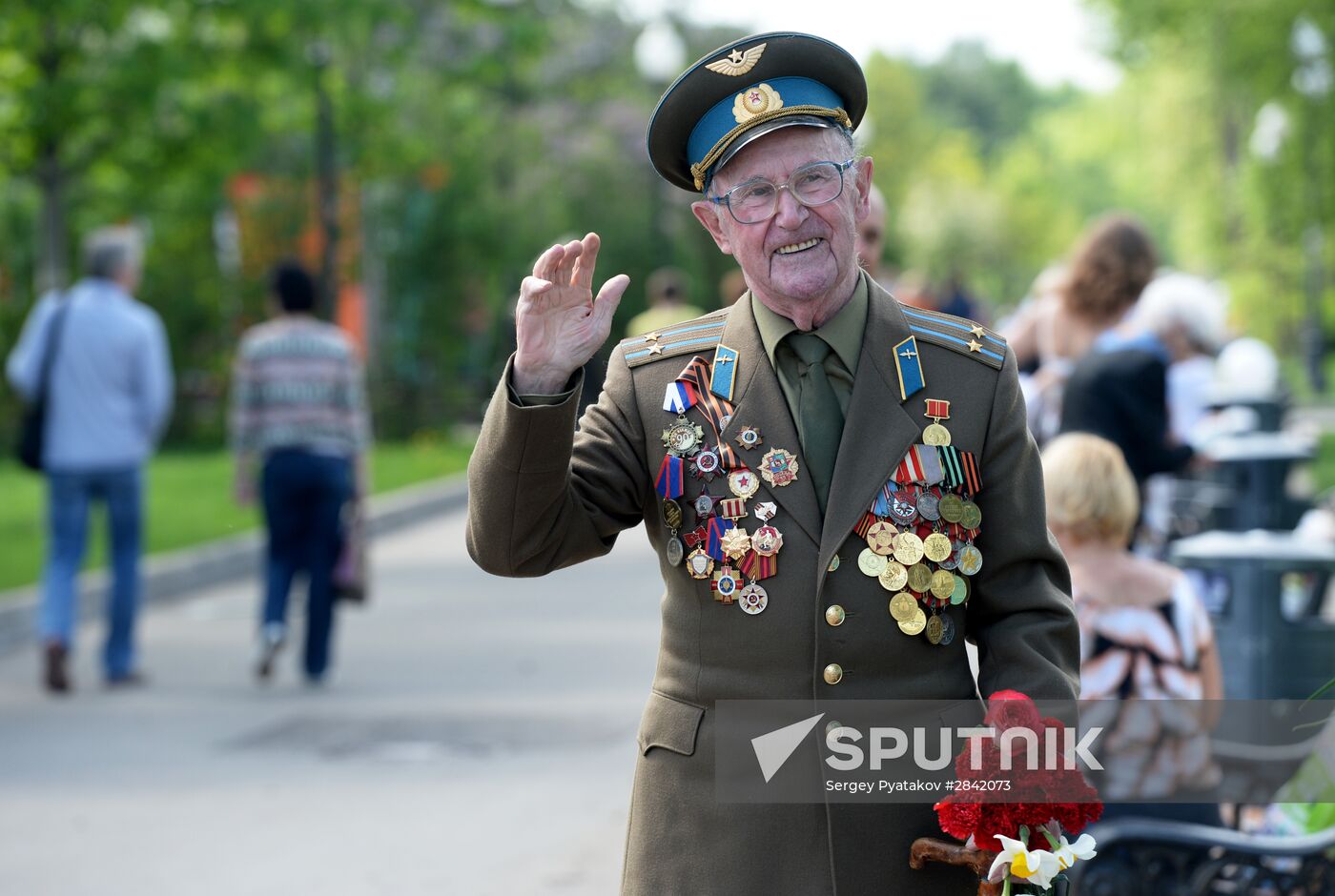 Celebration of 71st anniversary of Victory in 1941-1945 Great Patriotic War