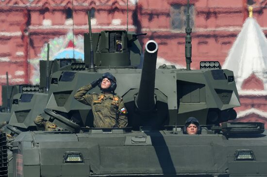 Military parade to mark 71st anniversary of Victory in 1941-1945 Great Patriotic War