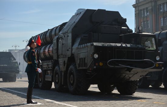Victory Day Parade in Russian cities
