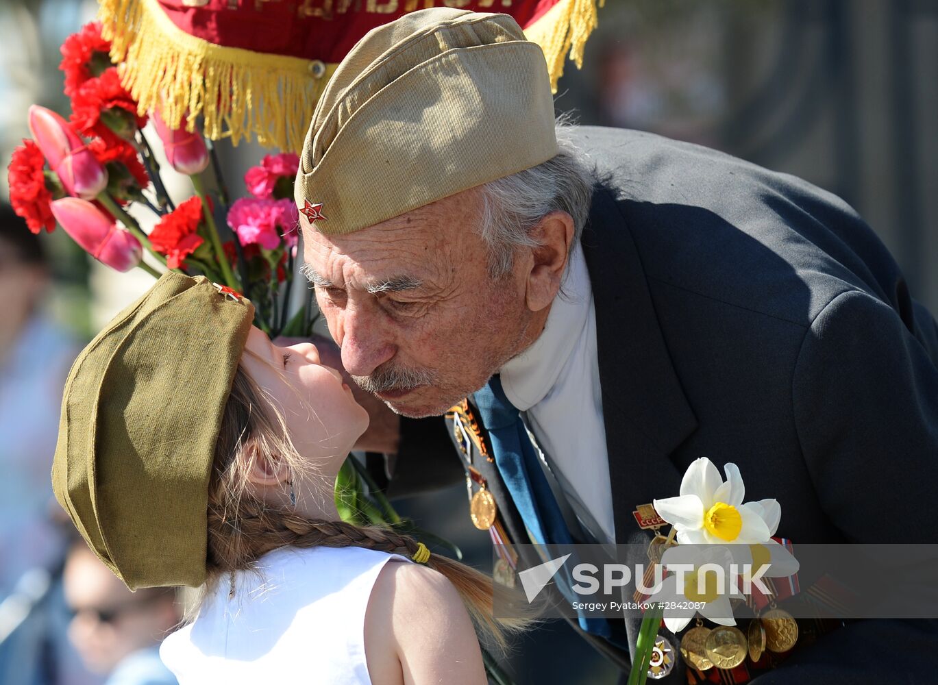 Celebration of 71st anniversary of Victory in 1941-1945 Great Patriotic War
