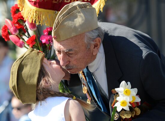 Celebration of 71st anniversary of Victory in 1941-1945 Great Patriotic War