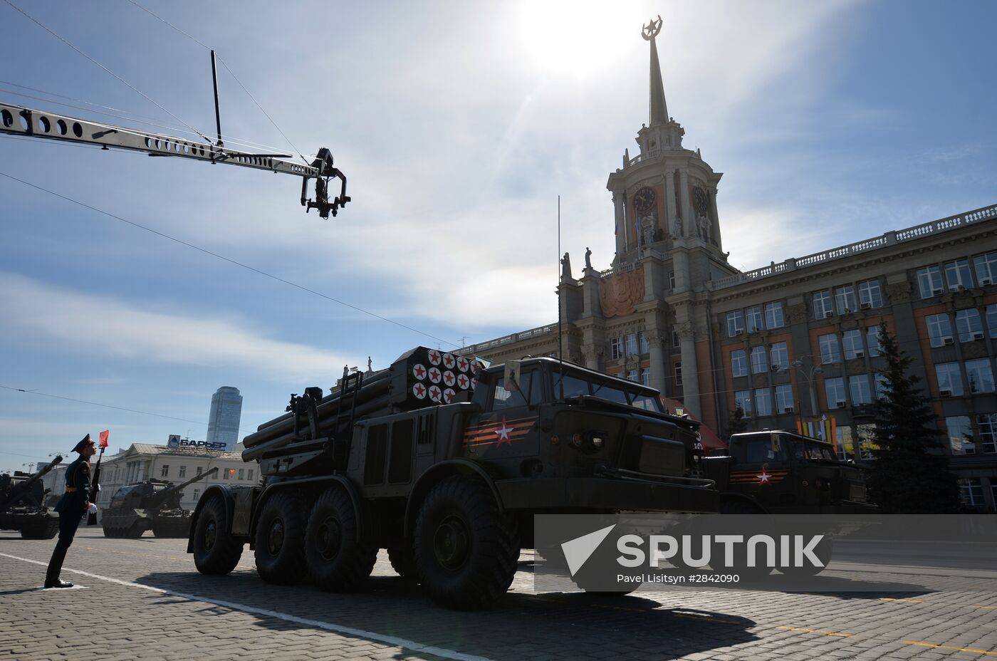 Victory Day Parade in Russian cities