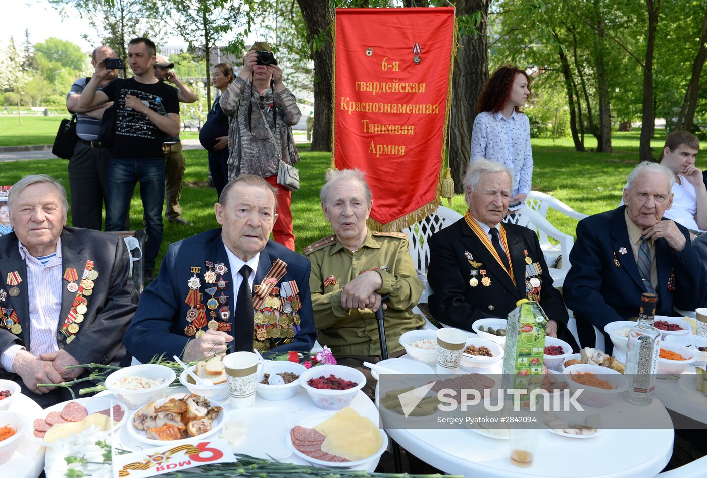 Celebration of 71st anniversary of Victory in 1941-1945 Great Patriotic War