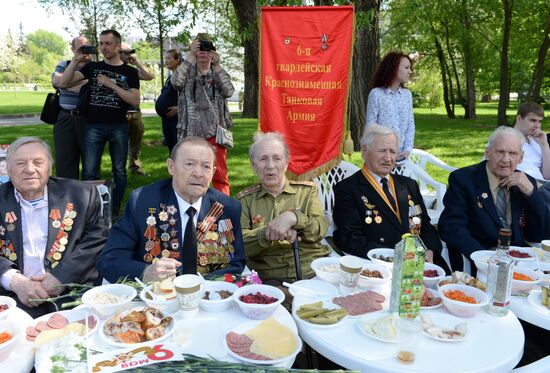 Celebration of 71st anniversary of Victory in 1941-1945 Great Patriotic War