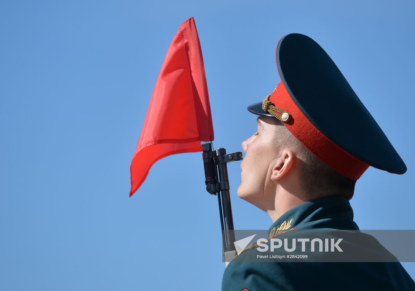 Victory Day Parade in Russian cities