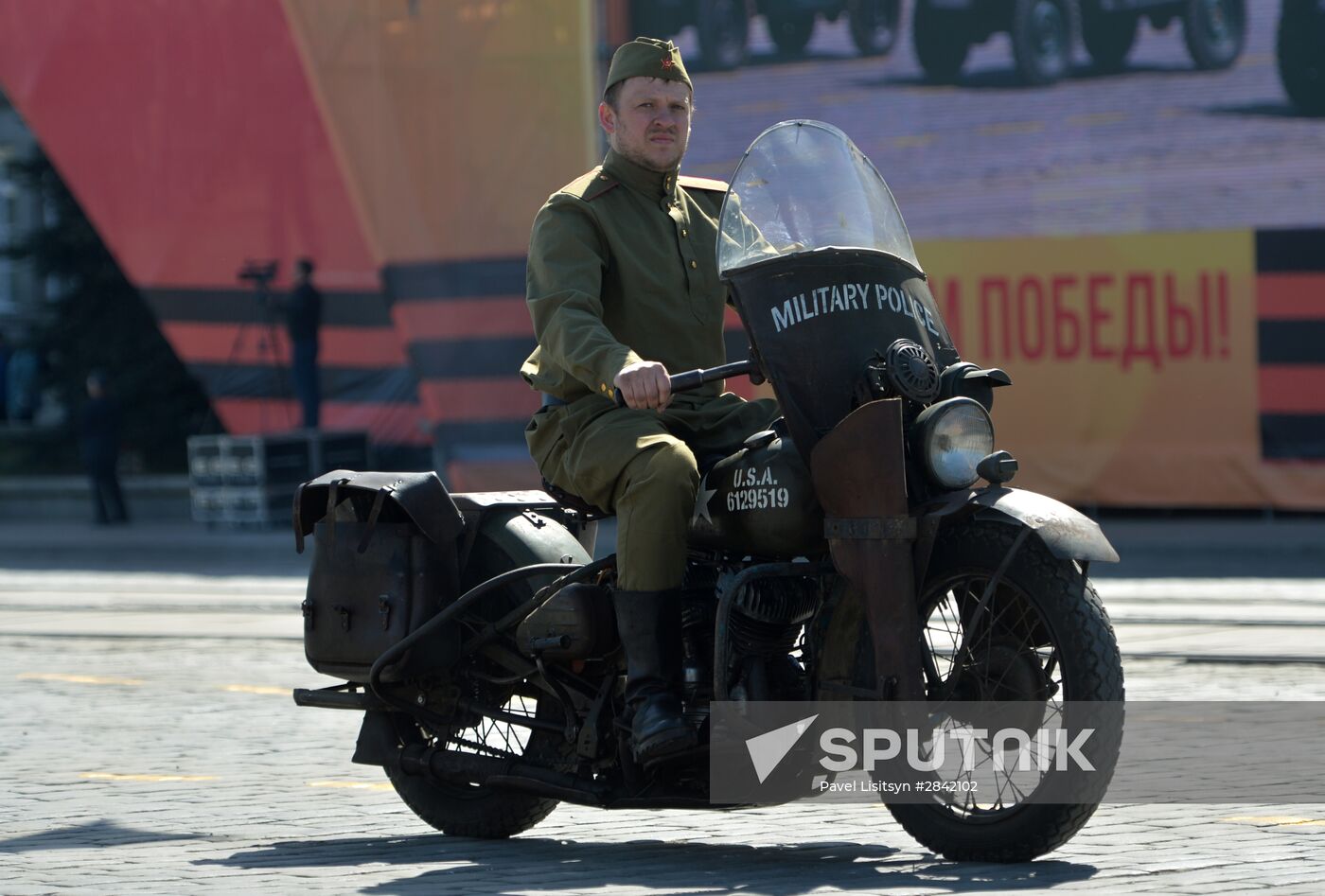 Victory Day Parade in Russian cities