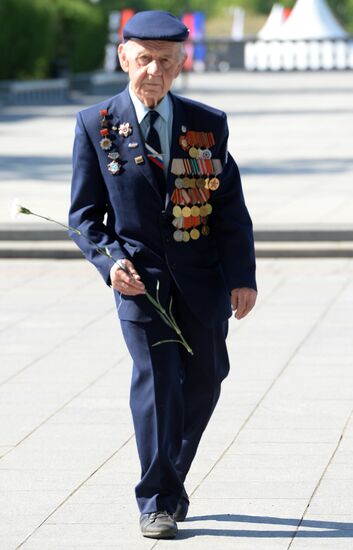 Celebration of 71st anniversary of Victory in 1941-1945 Great Patriotic War