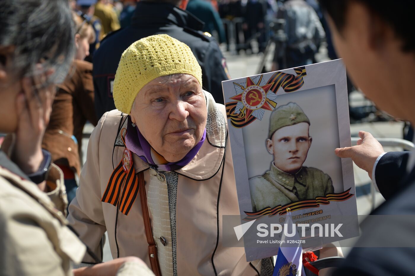 Immortal Regiment march in Russian cities