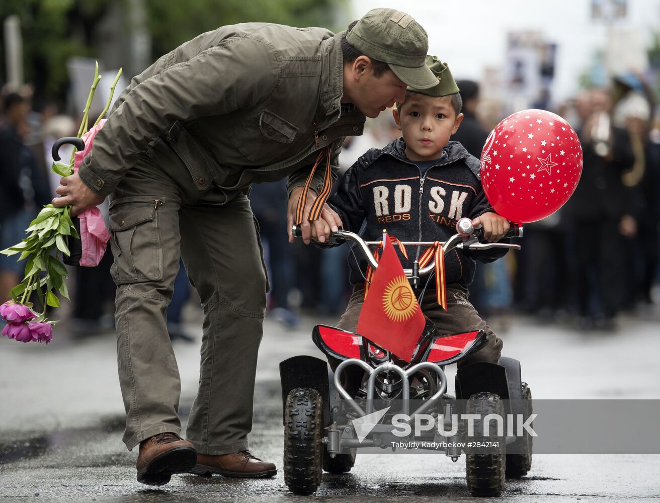 Immortal Regiment march in foreign countries