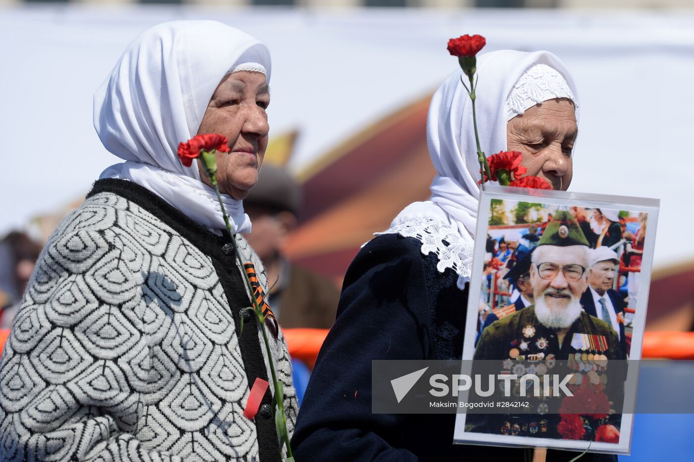 Immortal Regiment march in Russian cities