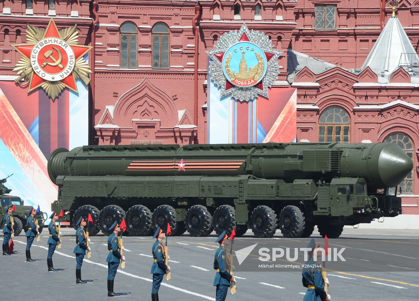 Military parade to mark 71st anniversary of Victory in 1941-1945 Great Patriotic War