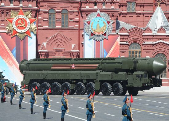 Military parade to mark 71st anniversary of Victory in 1941-1945 Great Patriotic War