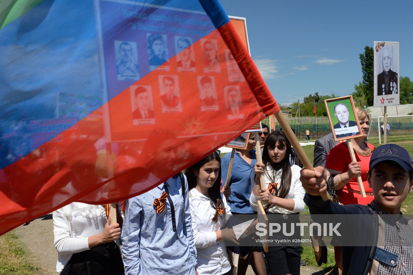 Immortal Regiment march in Russian cities