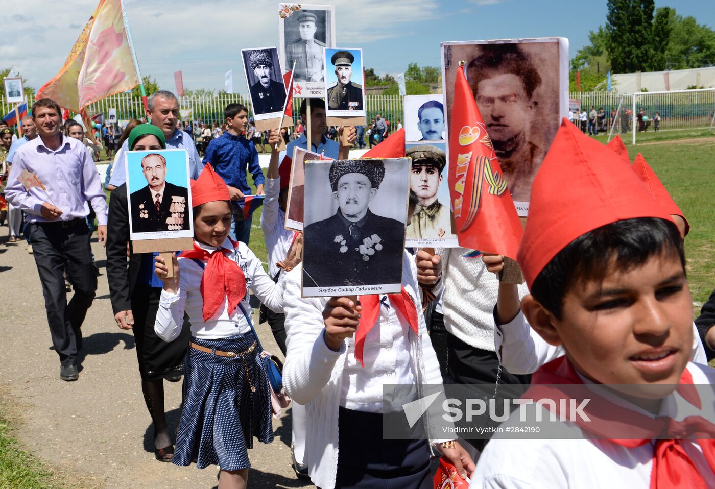 Immortal Regiment march in Russian cities