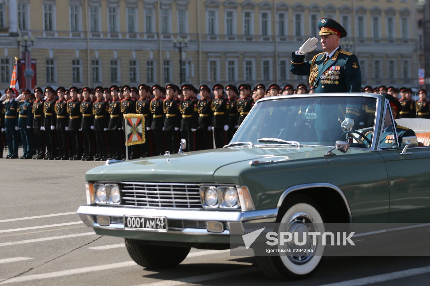 Victory Day Parade in Russian cities