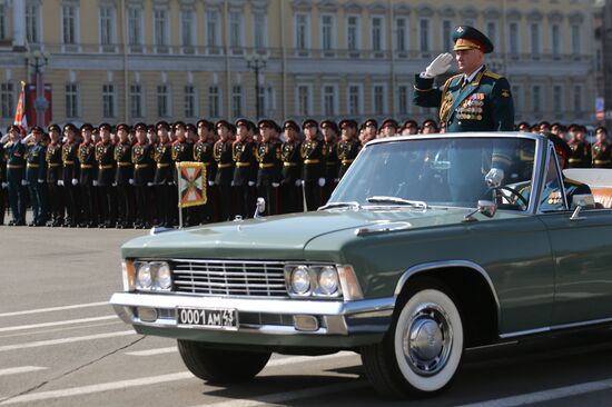 Victory Day Parade in Russian cities