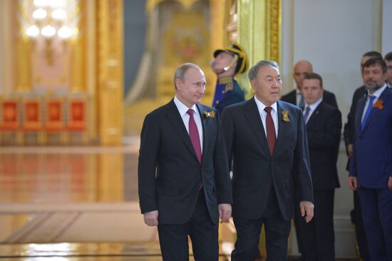 Reception hosted by President Vladimir Putin to mark 71st anniversary of Victory in 1941-1945 Great Patriotic War