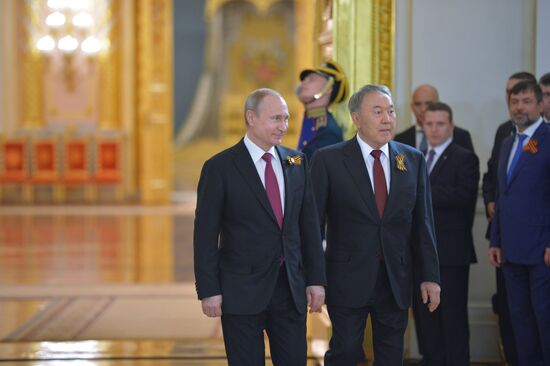 Reception hosted by President Vladimir Putin to mark 71st anniversary of Victory in 1941-1945 Great Patriotic War