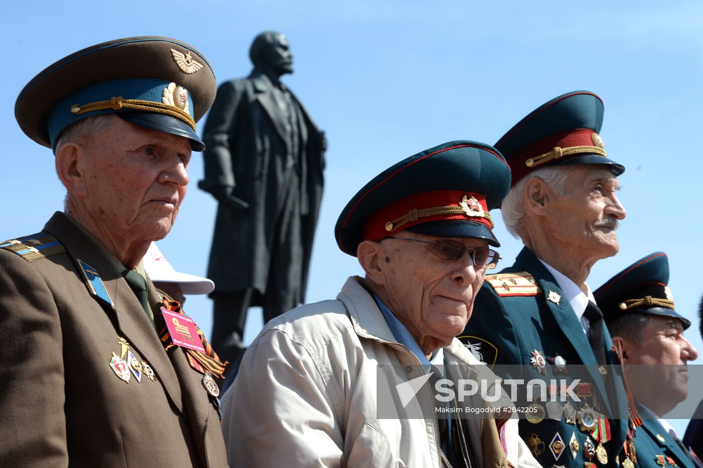 Victory Day Parade in Russian cities