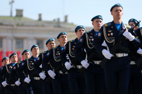 Victory Day Parade in Russian cities
