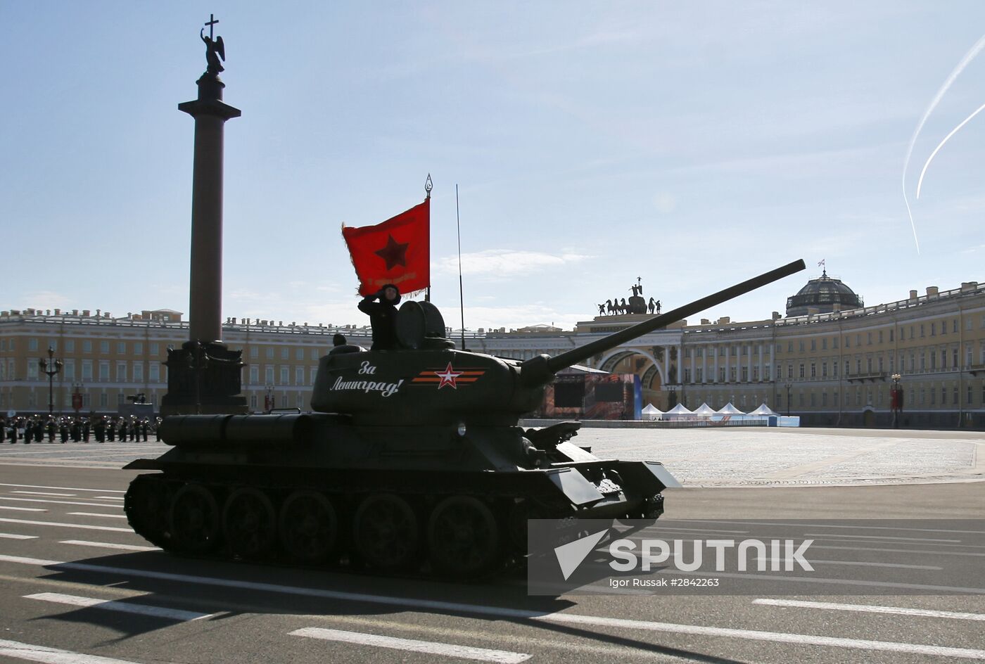 Victory Day Parade in Russian cities