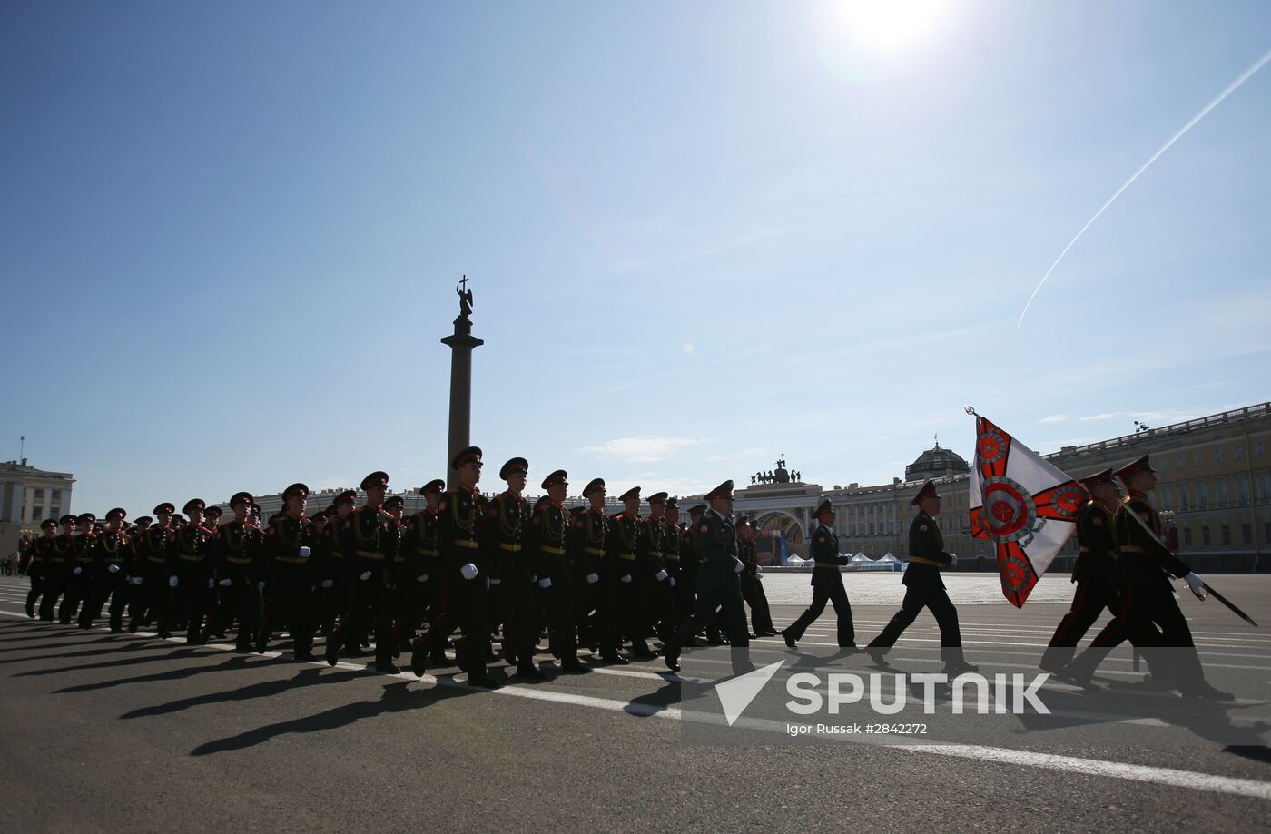 Victory Day Parade in Russian cities